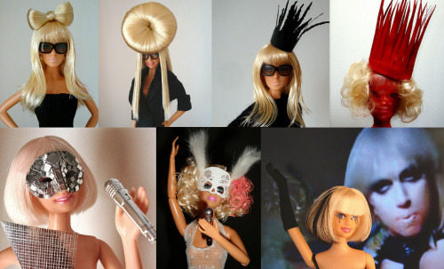 thelovelybones:  Lady GaGa homemade dolls